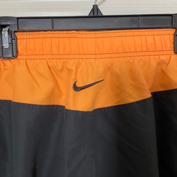 Men’s Nike Swim Trunks - Grey/Orange - Size XXL - Picture 5 of 13